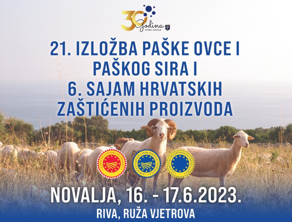 21. izložba paške ovce i Paškog sira i 6. sajam hrvatskih zaštićenih proizvoda